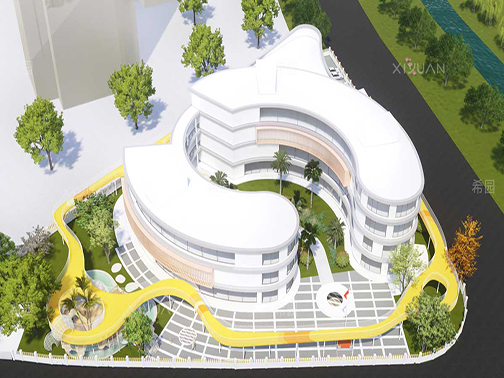 勝利路幼兒園建筑設計案例